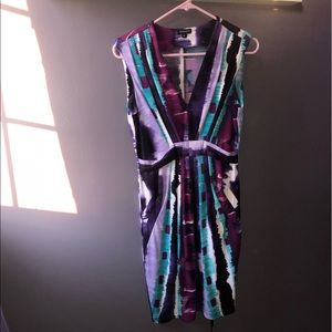 Komarov multi colored dress